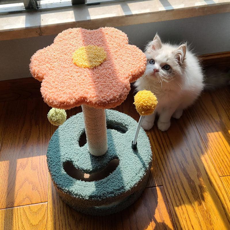 Ultimate Cat Scratch Haven: Interactive Claw Grinding Paradise